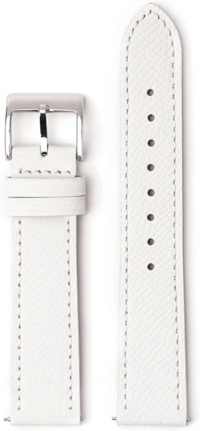 SERDAS 18mm 20mm 22mm Watch Strap Universal Flat Head Watch Strap Palm Pattern First Layer Cowhide Quick Release Watch Strap Special Light Square Buckle