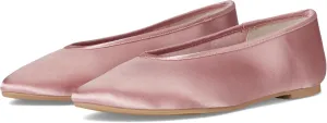 Seychelles Women's Georgette Satin Ballet Flat, Blush, 9