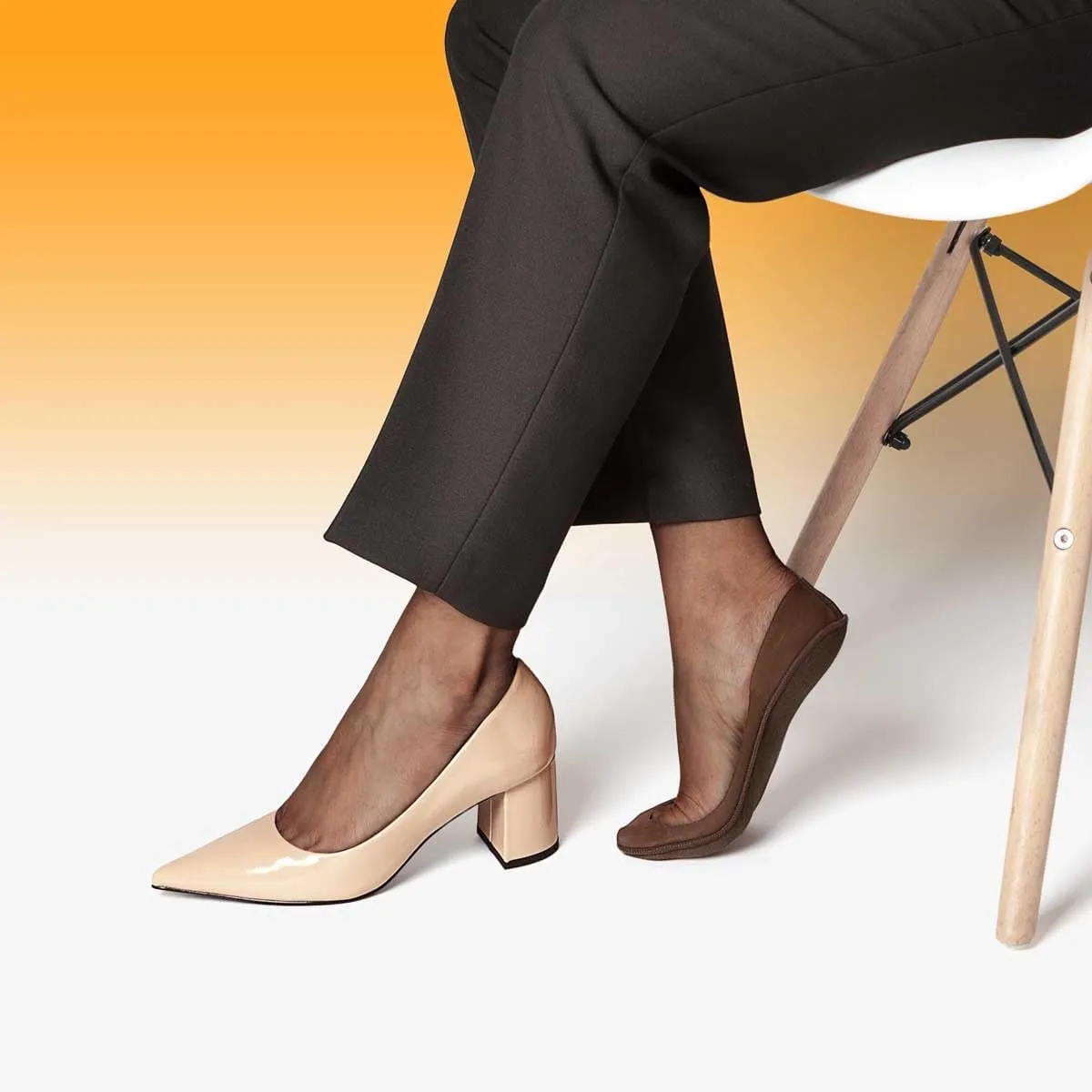 SHEEC Women's No Show Socks Lightweight for Heels, Loafers & Dress Shoes, Thin and Durable Nylon-Cotton, Non-Slip Guaranteed