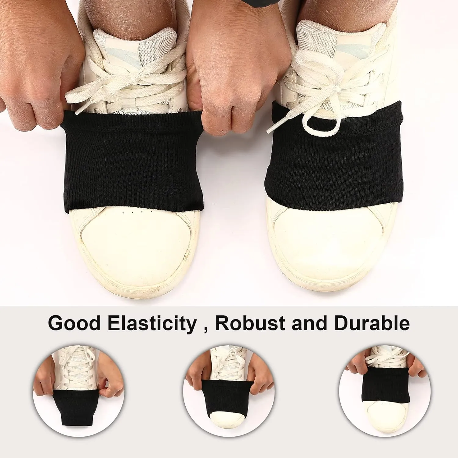 Shoe Socks for Dancing,Shoe Socks Over Sneakers,Ballet Dancers Sock for Pivots Non-Slip Sock for Dancing on Smooth Floors