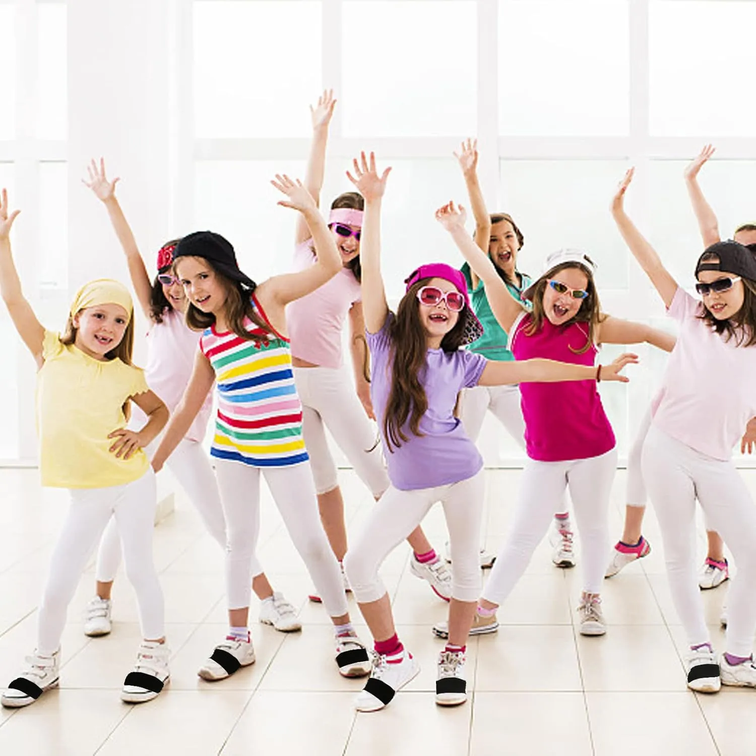 Shoe Socks for Dancing,Shoe Socks Over Sneakers,Ballet Dancers Sock for Pivots Non-Slip Sock for Dancing on Smooth Floors