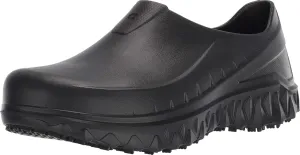 Shoes for Crews Bloodstone, Men's, Women's, Unisex Slip Resistant Food Service Work Clogs, Water Resistant, Black, Men's 13 / Women's 15