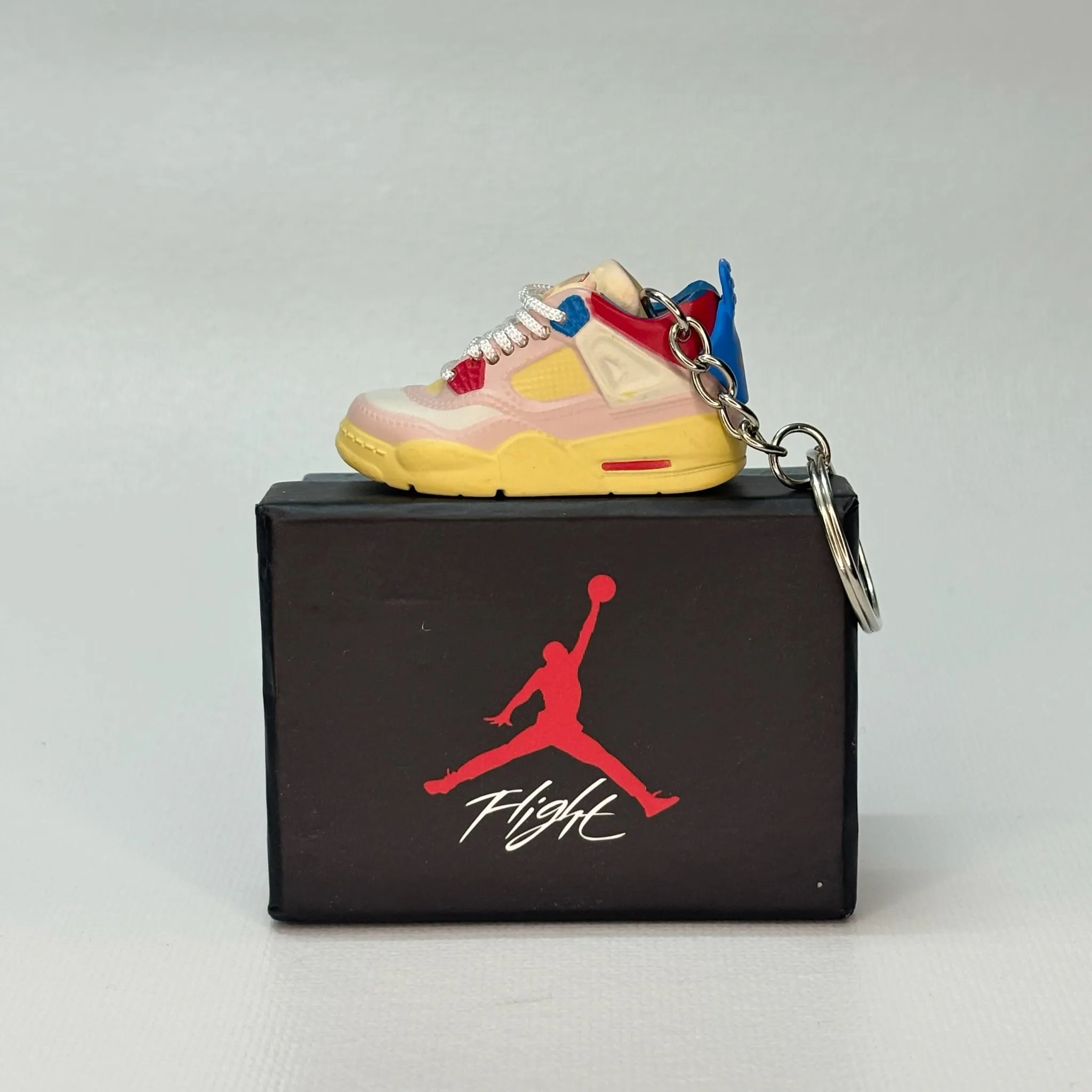 Single Sneaker Keychain - AJ4 Guava Ice Low With Box