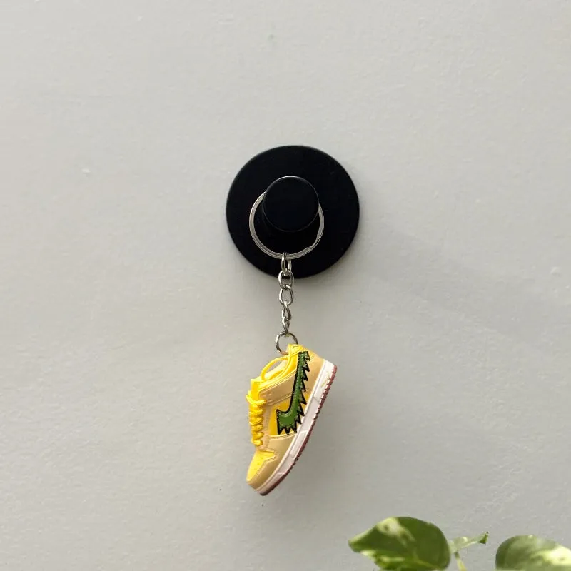 Single Sneaker Keychain - SB Dunk Low Deadbear Yellow (No Box)
