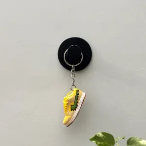Single Sneaker Keychain - SB Dunk Low Deadbear Yellow (No Box)