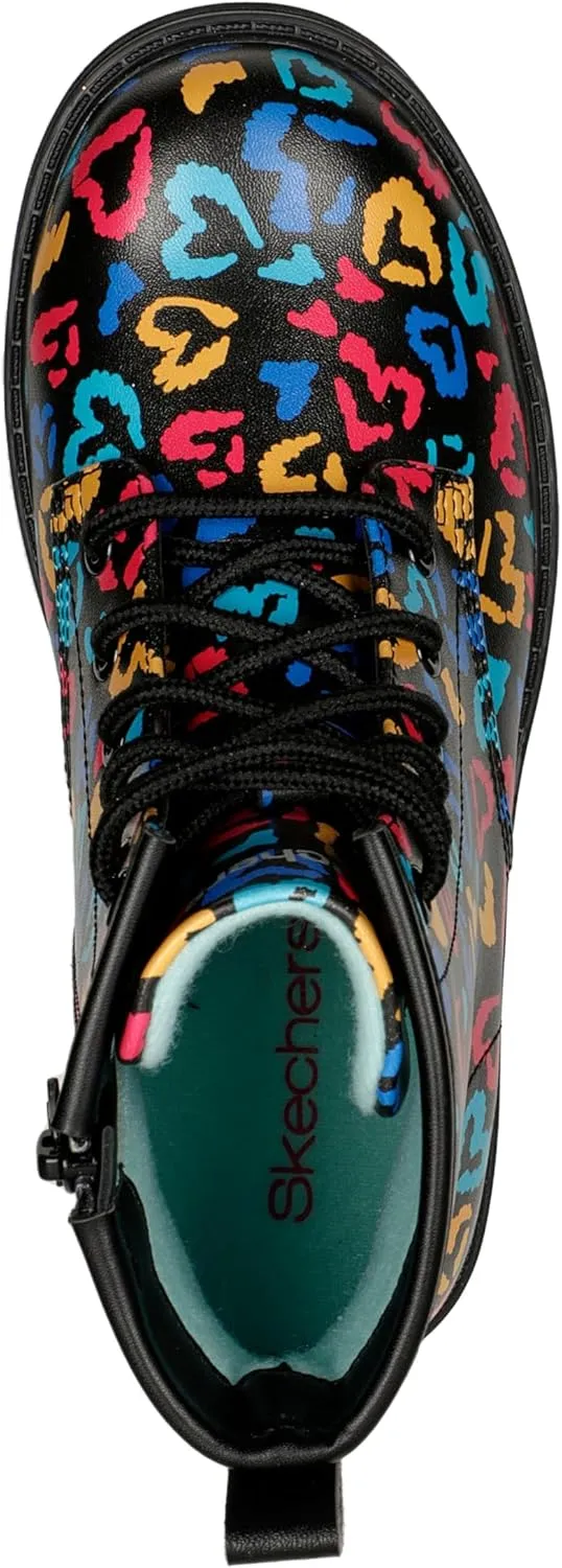 Skechers Unisex-Child Gravlen-Totally Wild Boot Combat