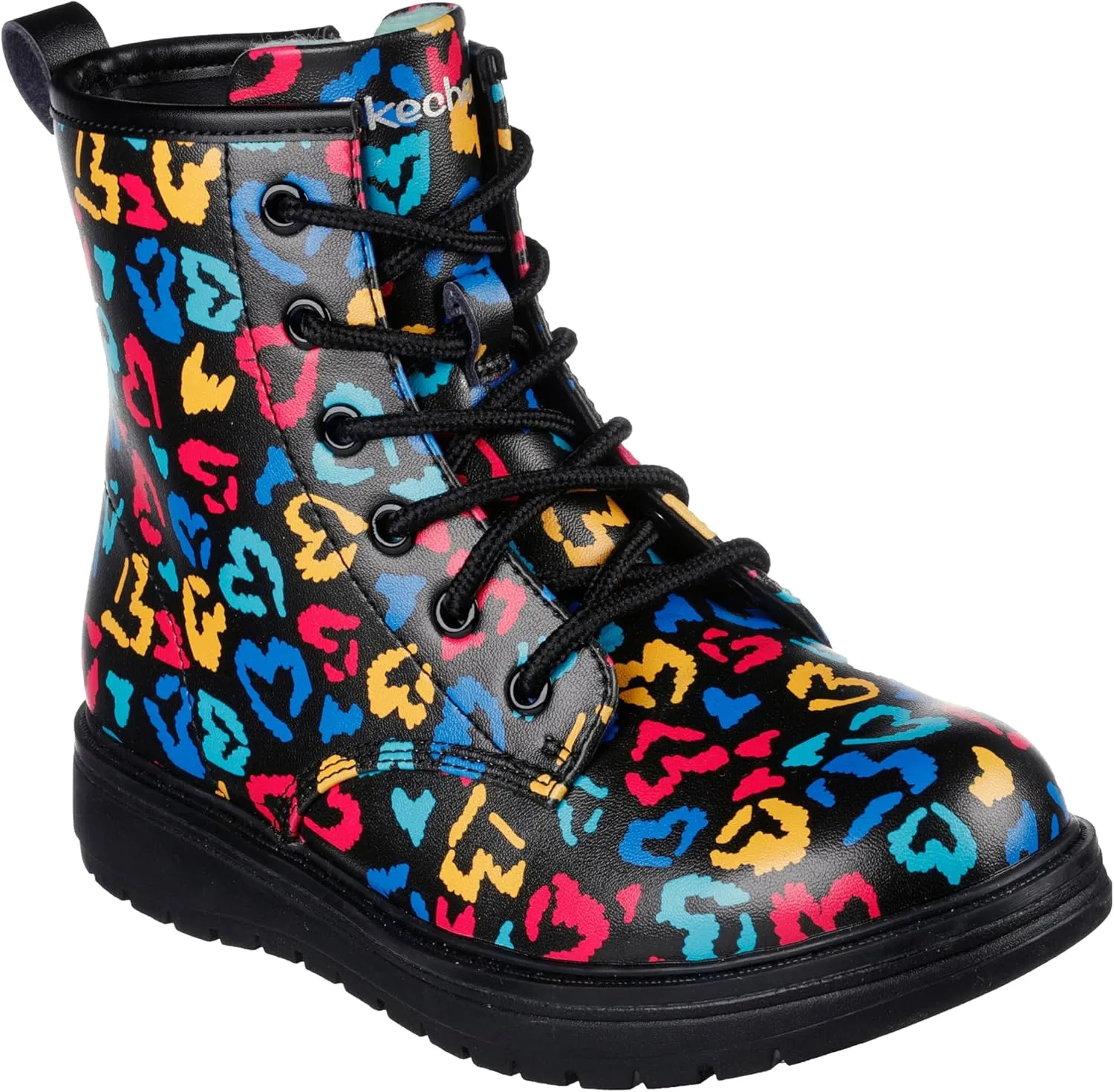 Skechers Unisex-Child Gravlen-Totally Wild Boot Combat