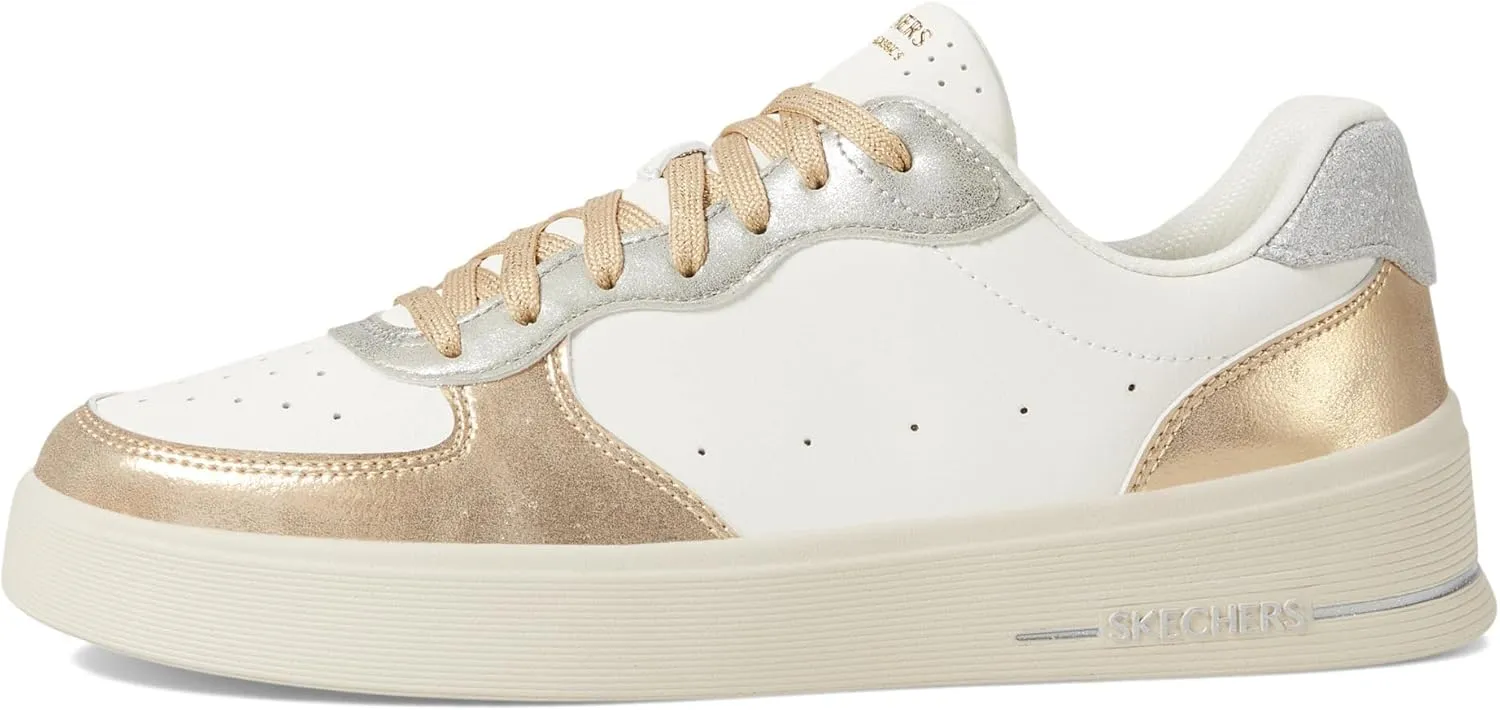 Skechers Women's Hiland-Soft Metals Sneaker