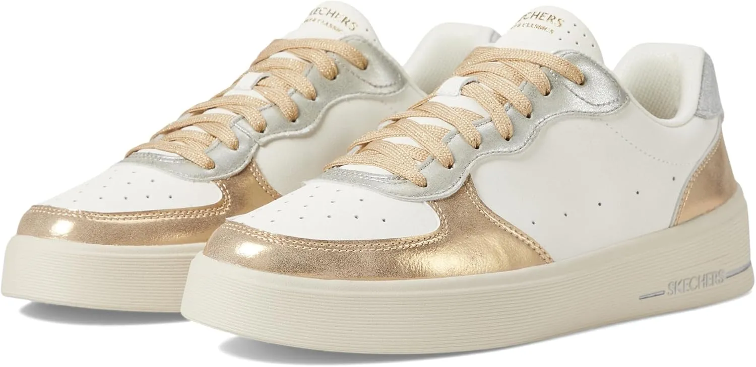 Skechers Women's Hiland-Soft Metals Sneaker