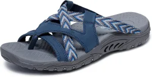 Skechers Womens Reggae - Soundstage Slide Multi-Strap Sandal