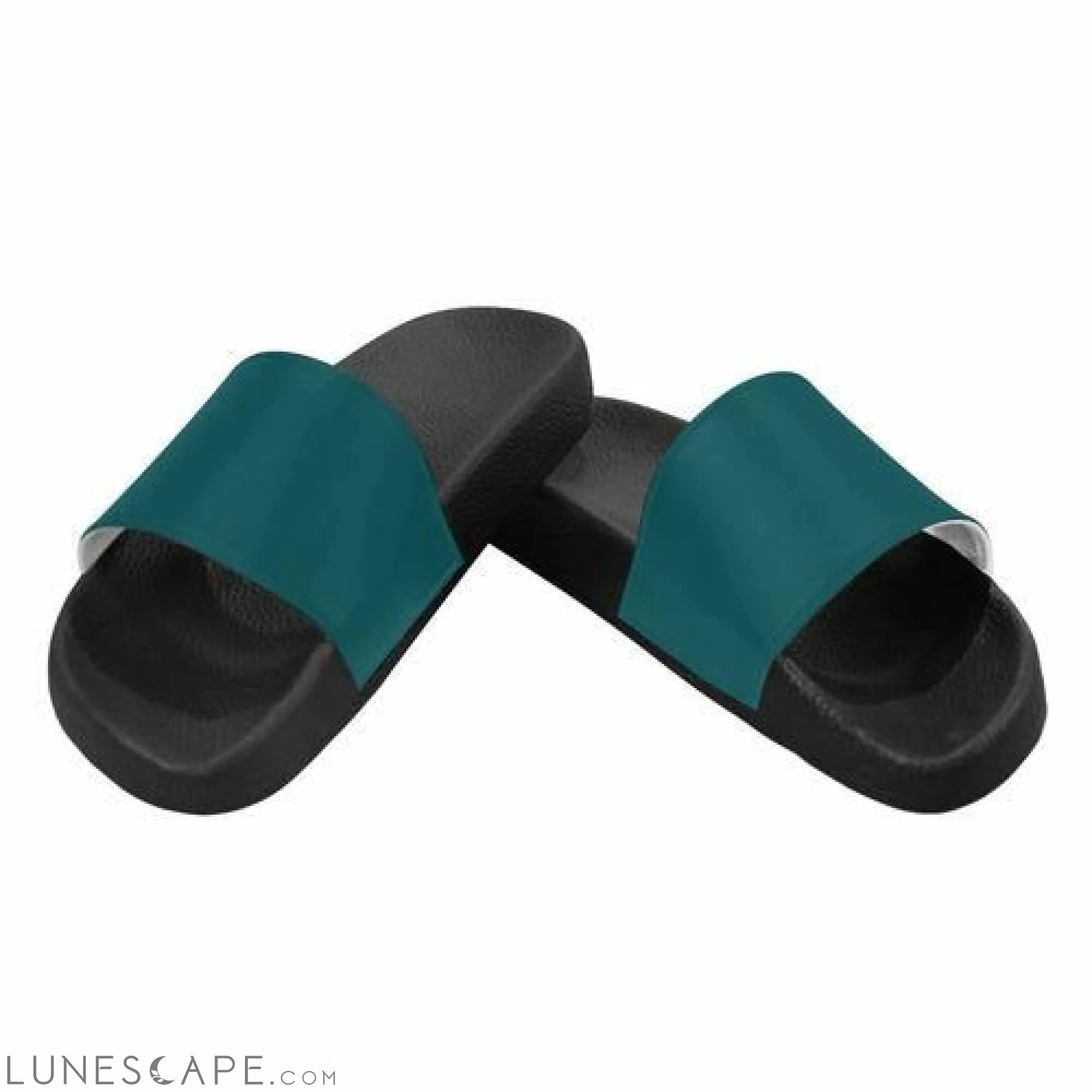 Slip On Beach Slides - Green