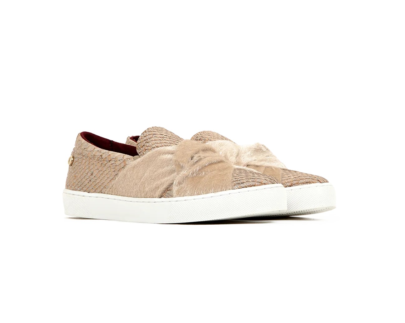 Slip On | White Snake