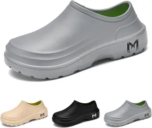 Slip Resistant Work Shoes for Women Slip On,Chef Shoes for Men,Chef Sandals,Non Slip Kitchen Nurse Work Clogs