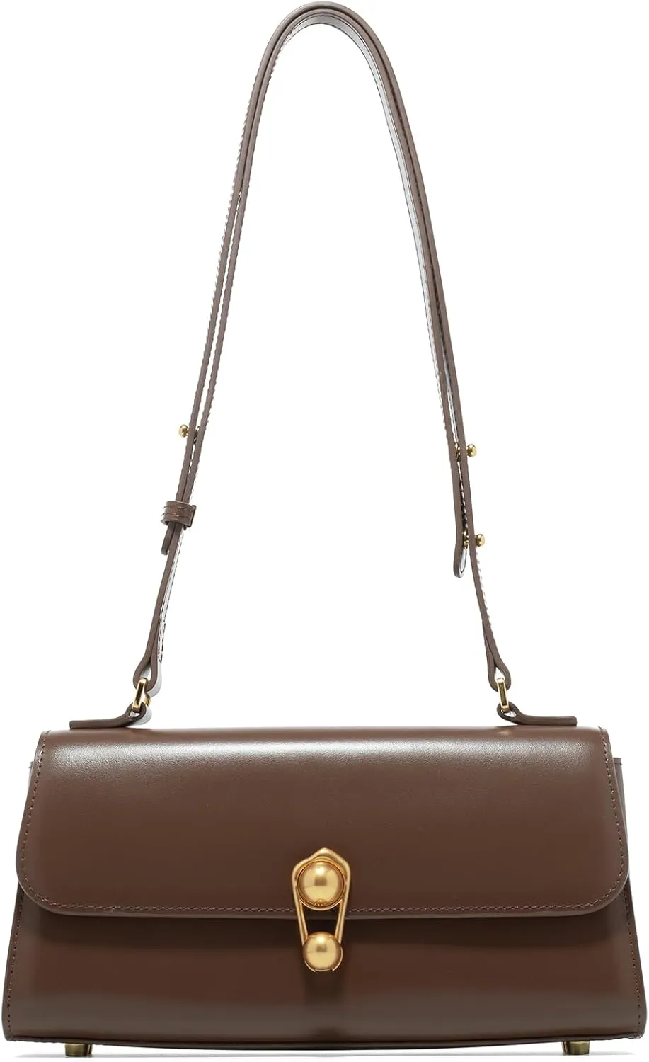 Small Purse Leather Bags For Women: Black Shoulder Handbags Crossbody Bag - Chic Everyday Adjustable Strap for Young Girls