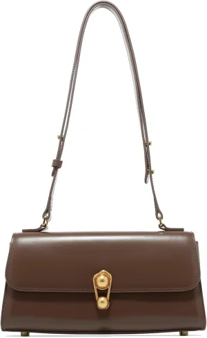 Small Purse Leather Bags For Women: Black Shoulder Handbags Crossbody Bag - Chic Everyday Adjustable Strap for Young Girls