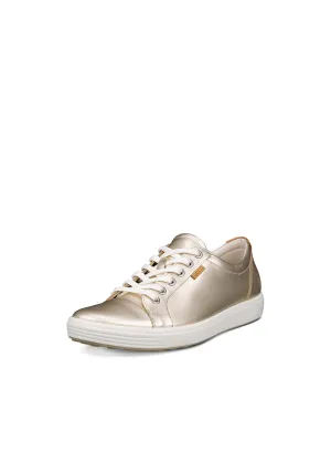 Soft 7 Casual Lace Shoe - White Gold Foil