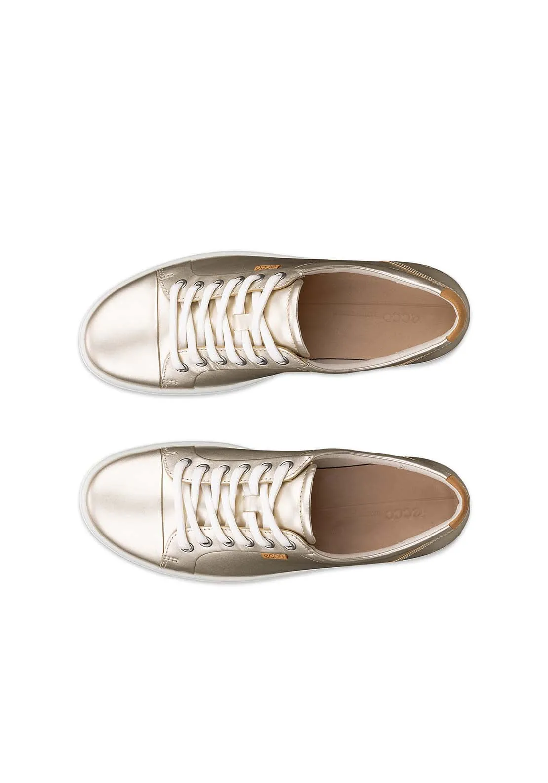Soft 7 Casual Lace Shoe - White Gold Foil