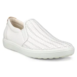 Soft 7 Women's Woven Leather Slip-On Sneaker