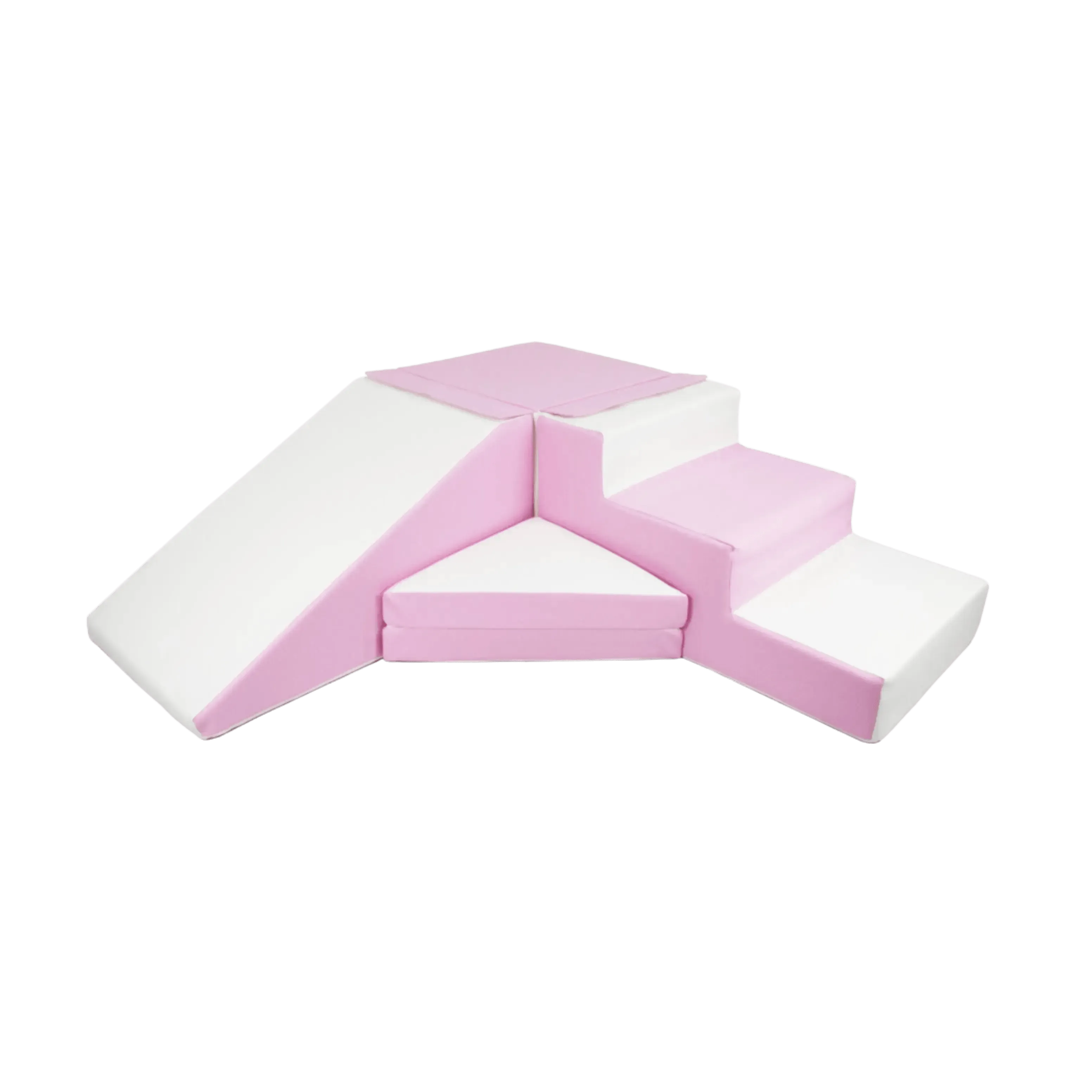 Soft play set with slide