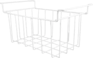 Space-saving Freezer Basket Slide-out Organizing Basket for Easy-clean Storage