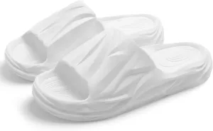 Spesoul Cloud Slide Sandals for Men Women Soft Thick Sole Slides Cushion Pillow Slipper for House Shower Pool Beach Indoor Outdoor 11.5-12.5 Wide Women/10.5-11.5 Wide Men