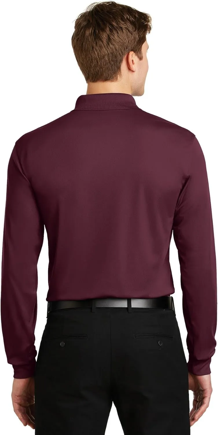 SPORT-TEK Long Sleeve Micropique Sport-Wick Polo ST657
