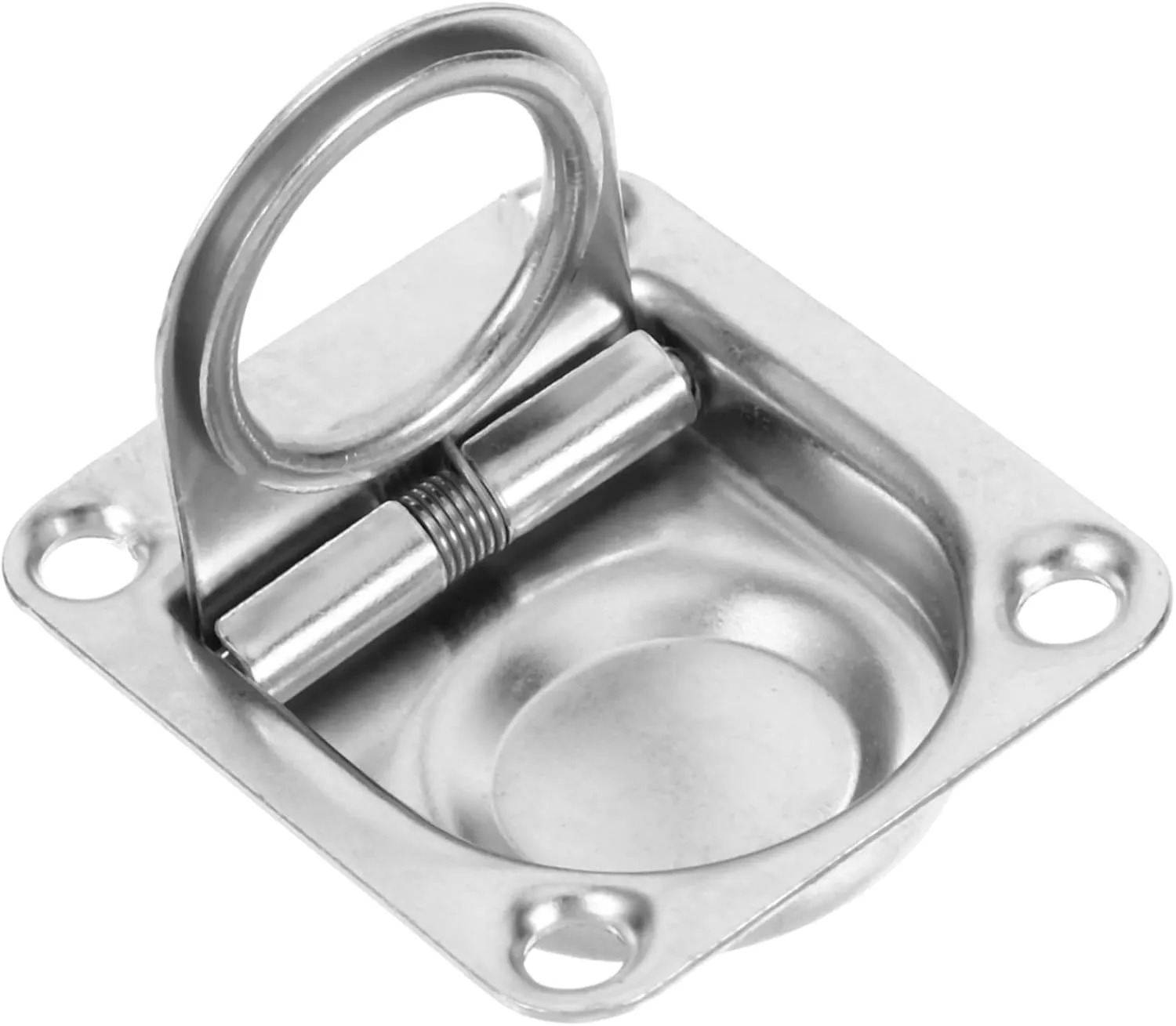 Stainless Steel Boat Hatch Grip Professional Deck Handle for Kayaks Canoes Dinghies Durable Hardware Flush Pull Design for Modern Watercraft