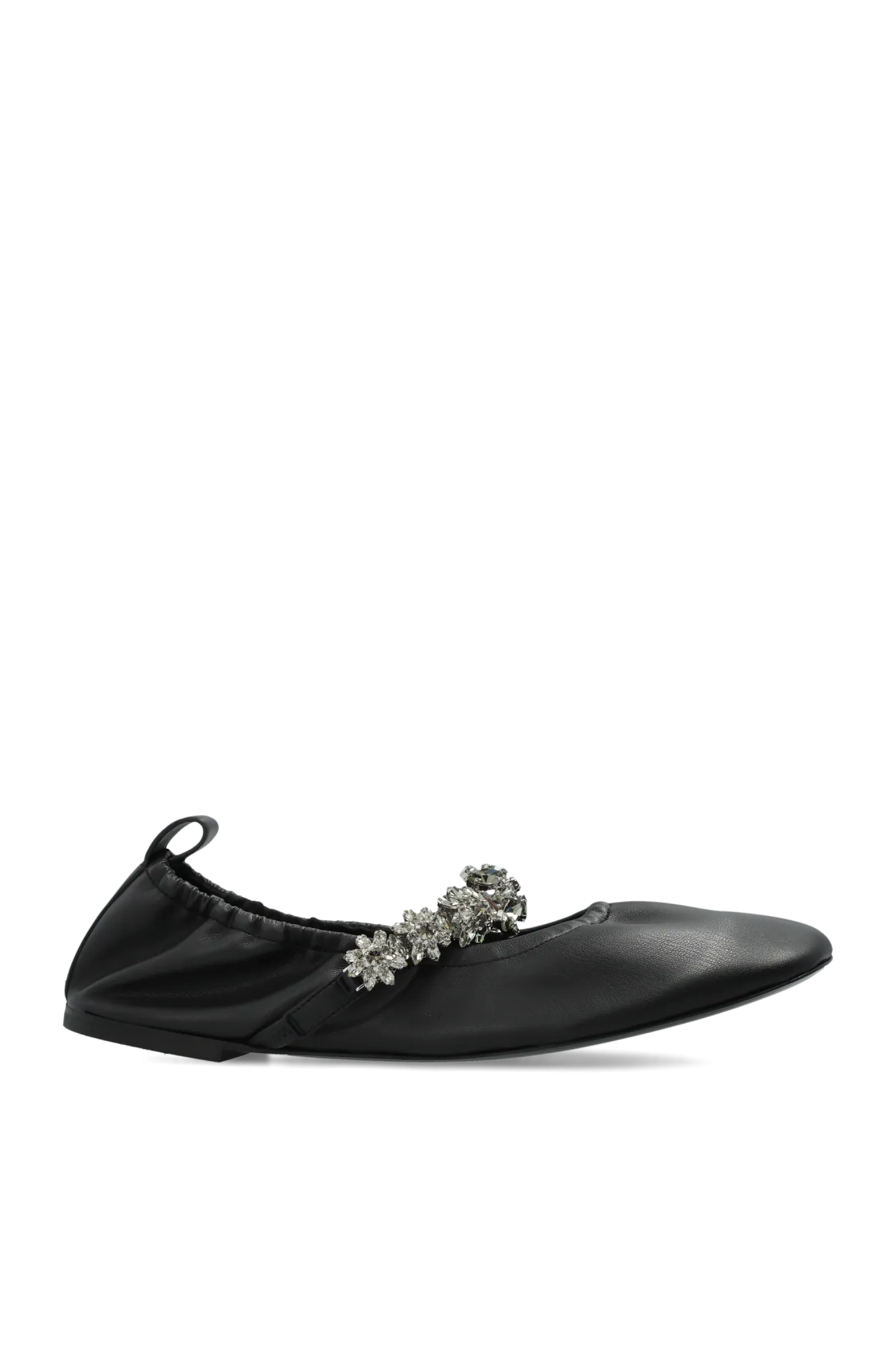 Stella Mccartney Ballet Flats Elsa With Crystal Strap