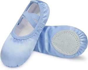 Stelle Ballet Shoes for Girls Satin/Ribbons Ballet Slippers Dance Shoes(Toddler/Little/Big Kids)