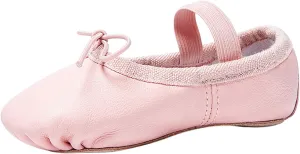 Stelle Ballet Shoes for Girls Toddler Genuine Leather Ballet Dance Slippers for Toddler/Little/Big Kids/Boys