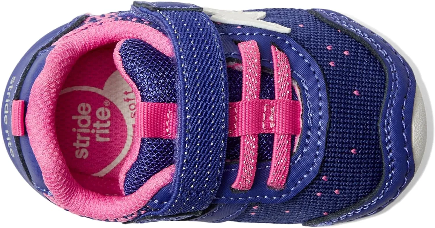 Stride Rite Unisex-Baby Sm Zips Runner Sneaker