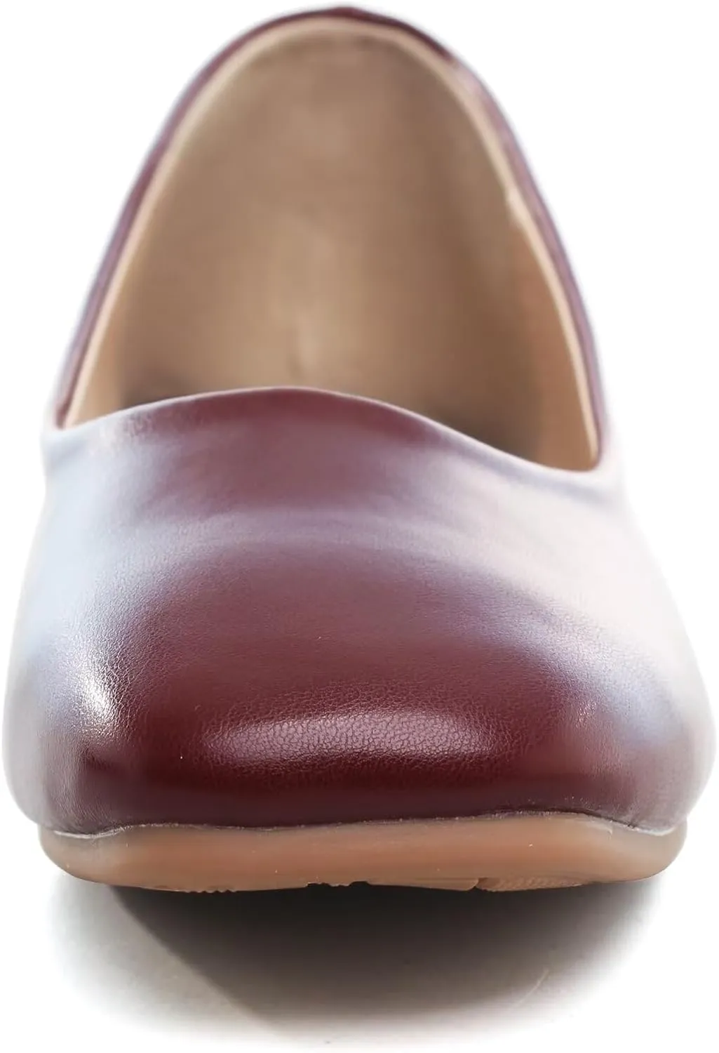Stunner Women's Comfortable Slip On Ballet Shoes Square Toe Dress Flats Soft Walking Flats