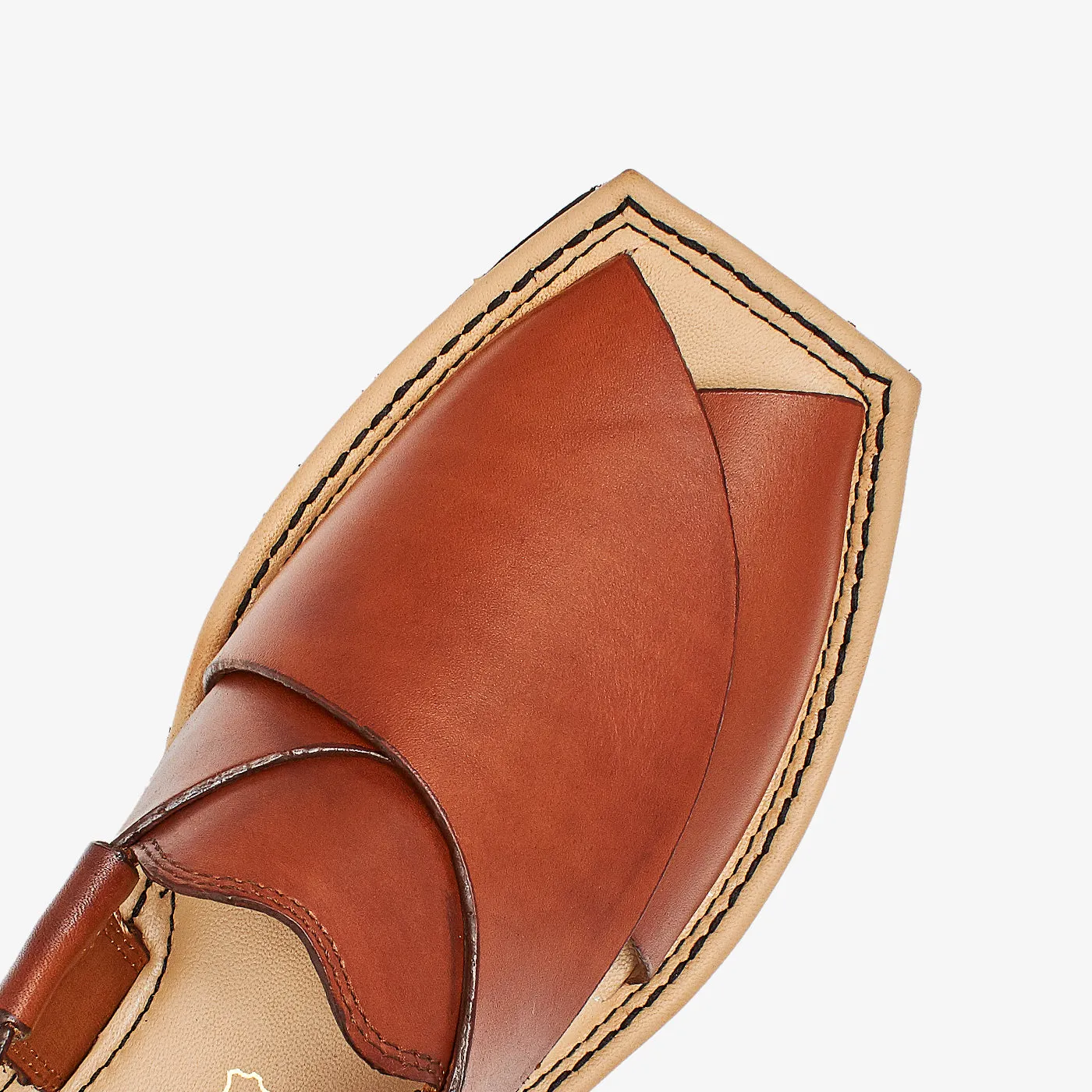 Stylish Peshawari leather Chappal