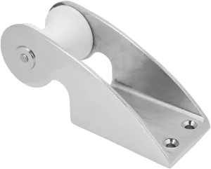 SYH&AQYE Boat Anchor Roller Bracket, Stainless Steel Hardware Bow Anchor Roller, Rubber Pad Oat Anchor Roller for Yachts Boats