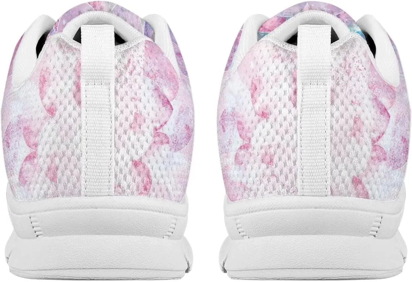 SYtrade Running Shoes Women Print Slip On Sneakers for Woman Tennis Shoes White Sole