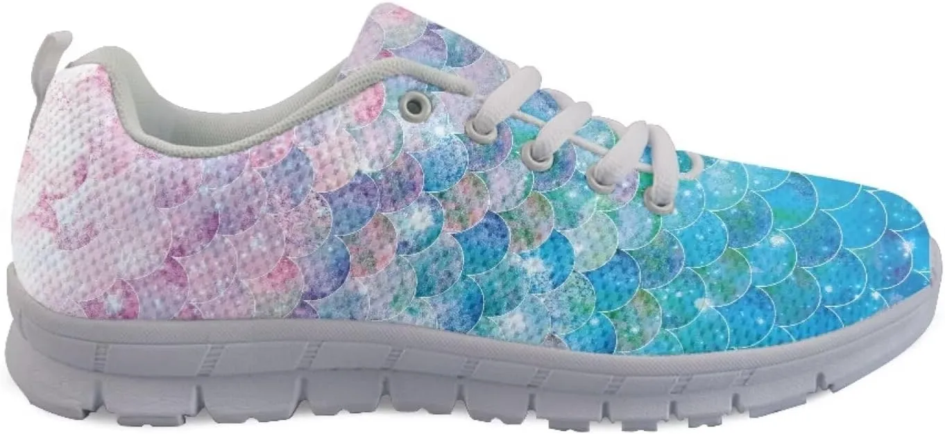 SYtrade Running Shoes Women Print Slip On Sneakers for Woman Tennis Shoes White Sole