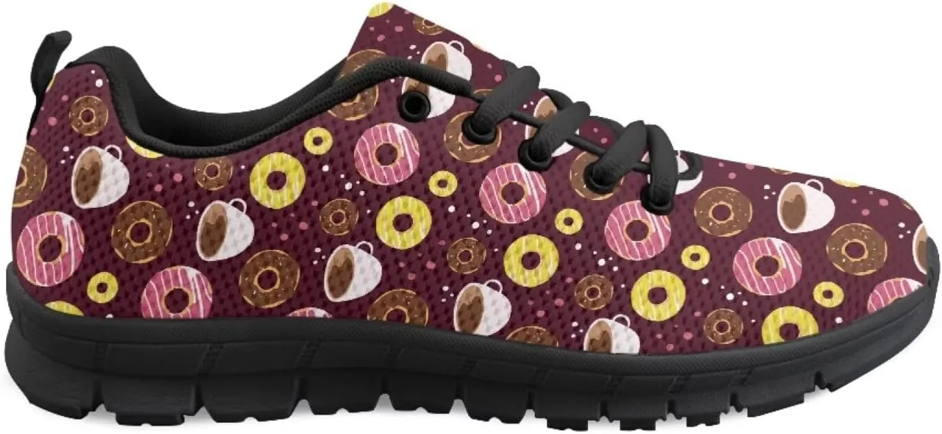 SYtrade Womens Slip On Running Shoes Lace-up Athletic Tennis Sneaker