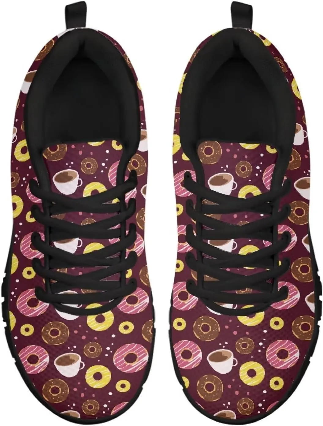 SYtrade Womens Slip On Running Shoes Lace-up Athletic Tennis Sneaker