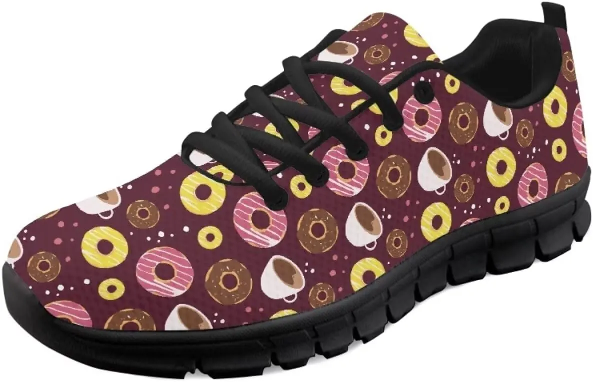 SYtrade Womens Slip On Running Shoes Lace-up Athletic Tennis Sneaker