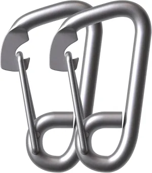 T316 Stainless Steel Spring Snap Hook, Marine Grade Safety Carabiner, Heavy Duty Boat Hook with Eye, for Ship Yacht Sailing