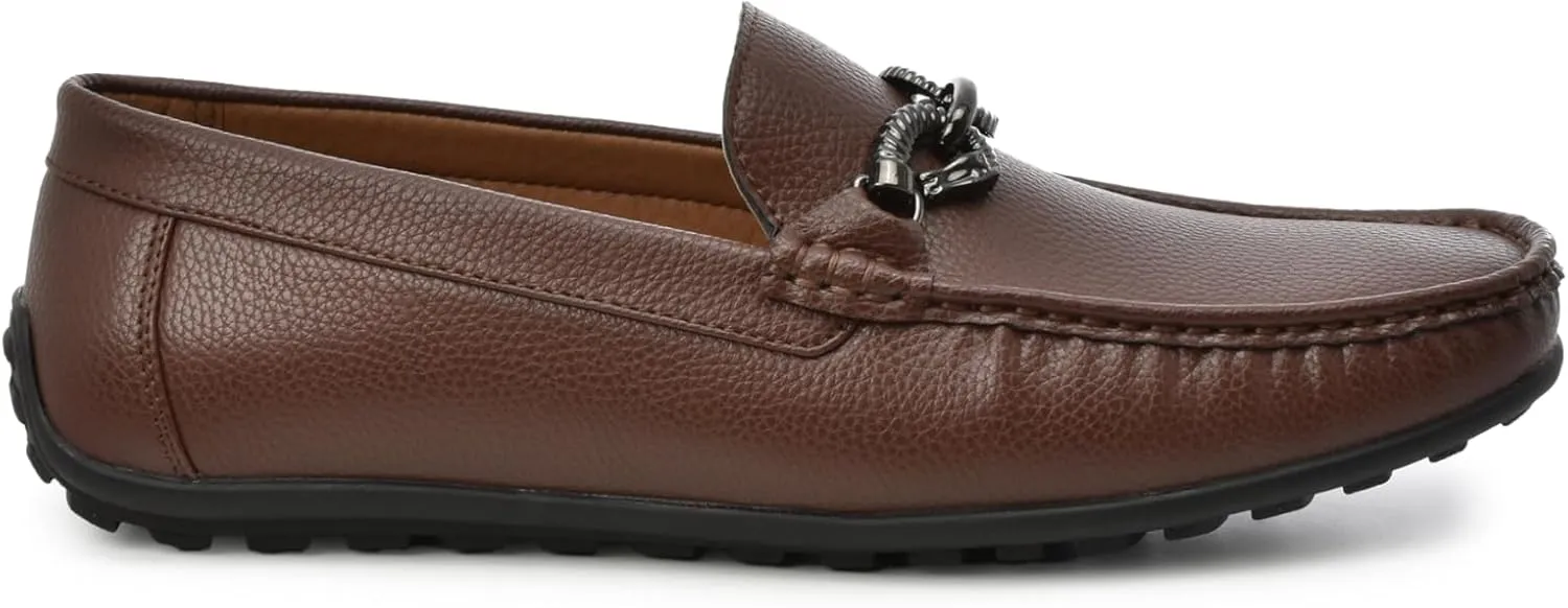 TAHARI Mens Loafers Easy Slip On Design for All Day Comfort