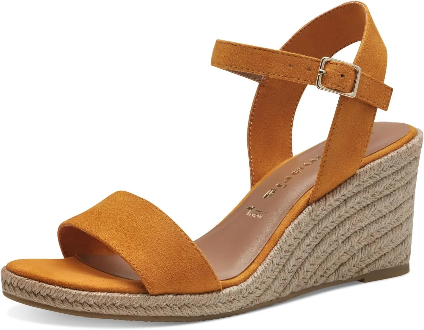 Tamaris Women's Ankle-Strap Wedge Sandal, 9 US