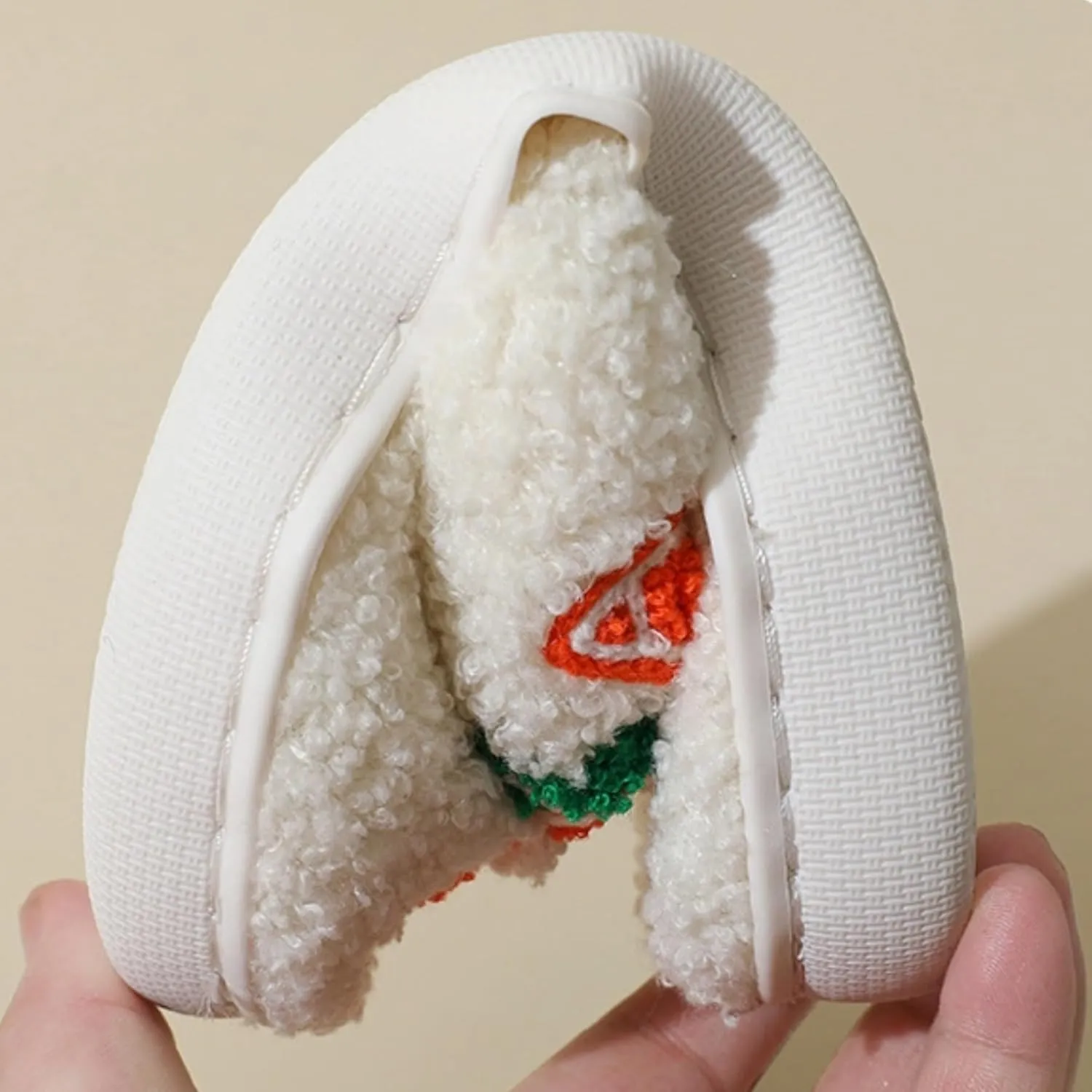 Tangerine House Slippers for Women Men Indoor Soft Plush Comfy Warm Couple Home Slippers Cute Orange Shaped Winter Cozy Cotton Slippers Slides Slip On Fuzzy Bedroom Slippers