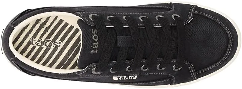 Taos Moc Star 2 Women's Sneaker - Fresh Canvas Design with Removable Footbed, Arch Support and Durable Lightweight Outsole for All Day Walking and Everyday Style