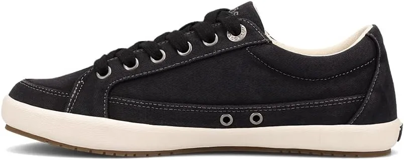 Taos Moc Star 2 Women's Sneaker - Fresh Canvas Design with Removable Footbed, Arch Support and Durable Lightweight Outsole for All Day Walking and Everyday Style