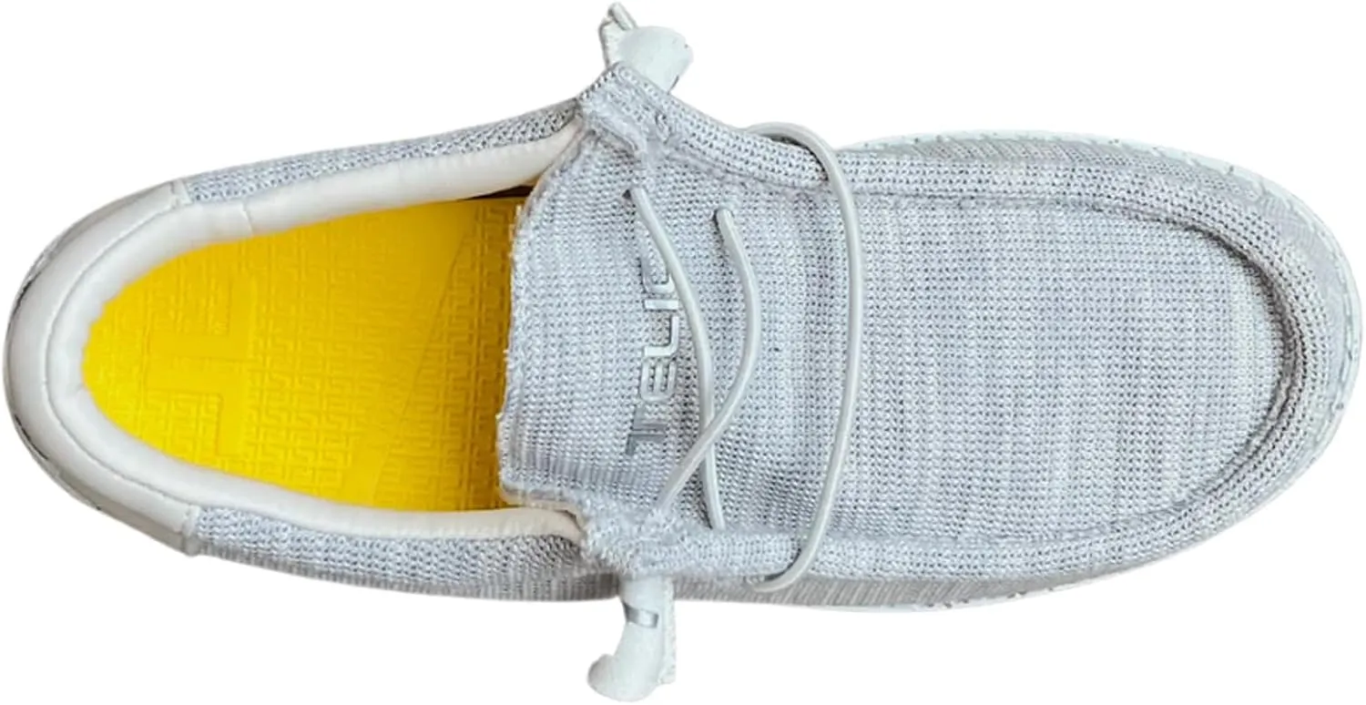 TELIC Women's Wave Slip-On Shoes - Lightweight, Breathable, Arch-Supporting, Easy On & Off - Great for Everyday Wear