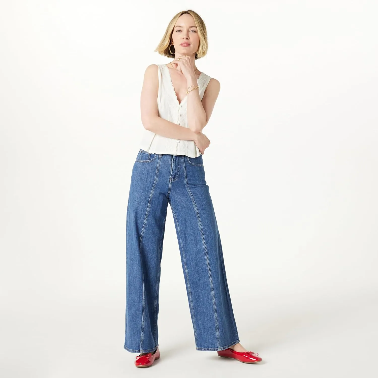 The Drop Women's Pepper Ballet Flat with Bow
