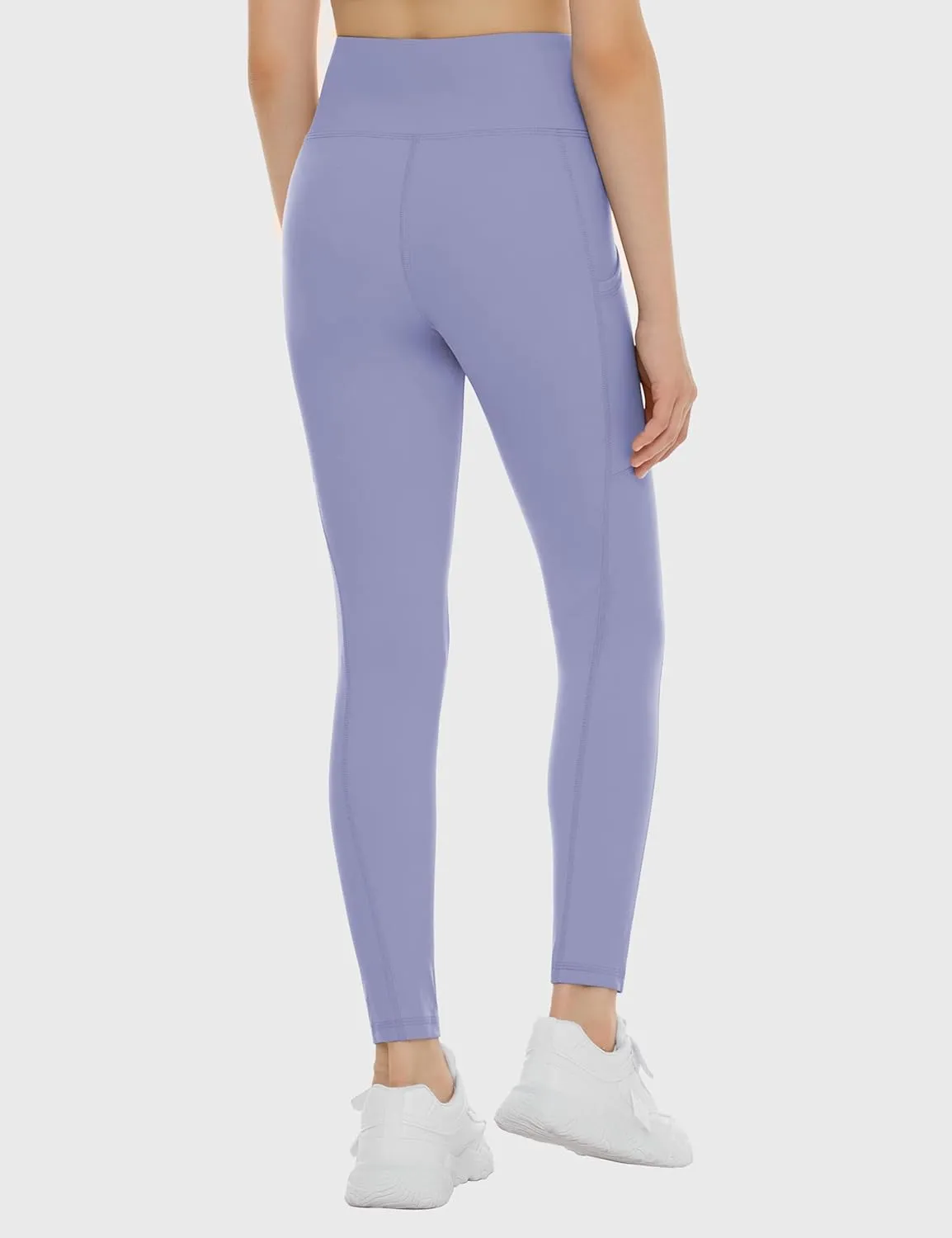 THE GYM PEOPLE Girls Workout Leggings Kids High Waist Stretch Athletic Dance Yoga Pants with Pockets