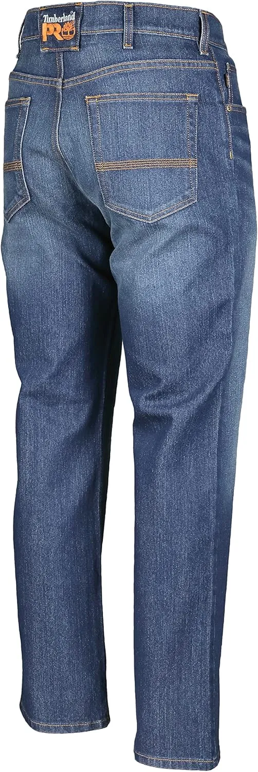 Timberland PRO Men's Ballast Straight Fit Flex 5 Pocket Jeans