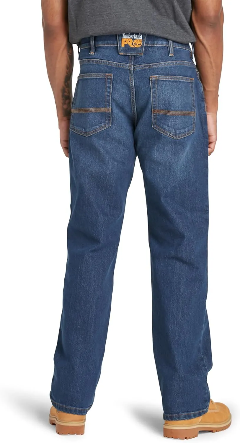 Timberland PRO Men's Ballast Straight Fit Flex 5 Pocket Jeans